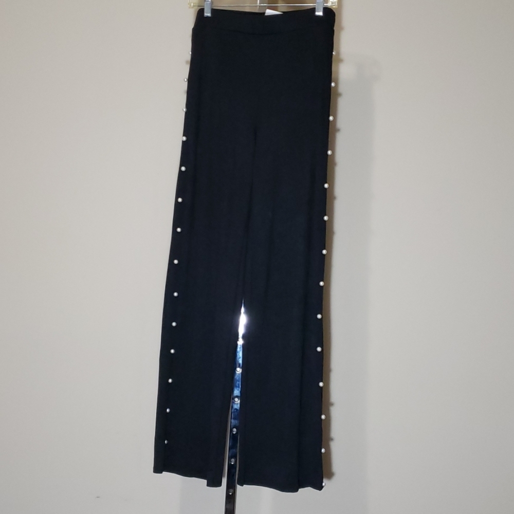 Pearl Trimmed Pants